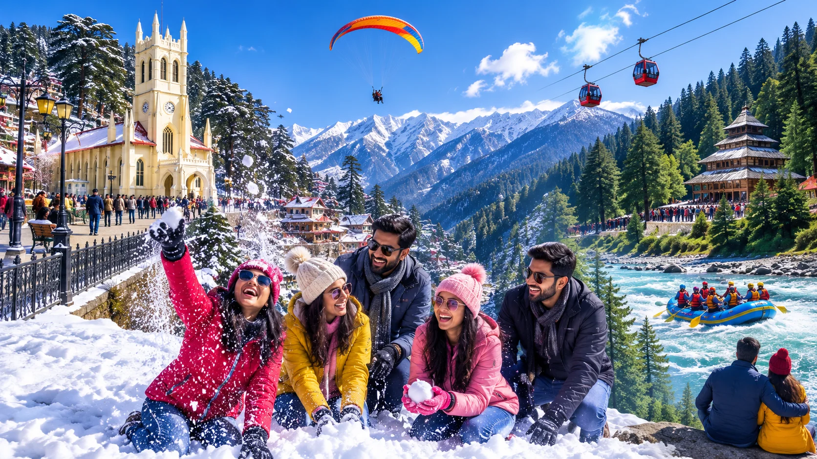 Shimla-Manali Puja Special 2026: Group Tour Batch 2 (22 Oct)