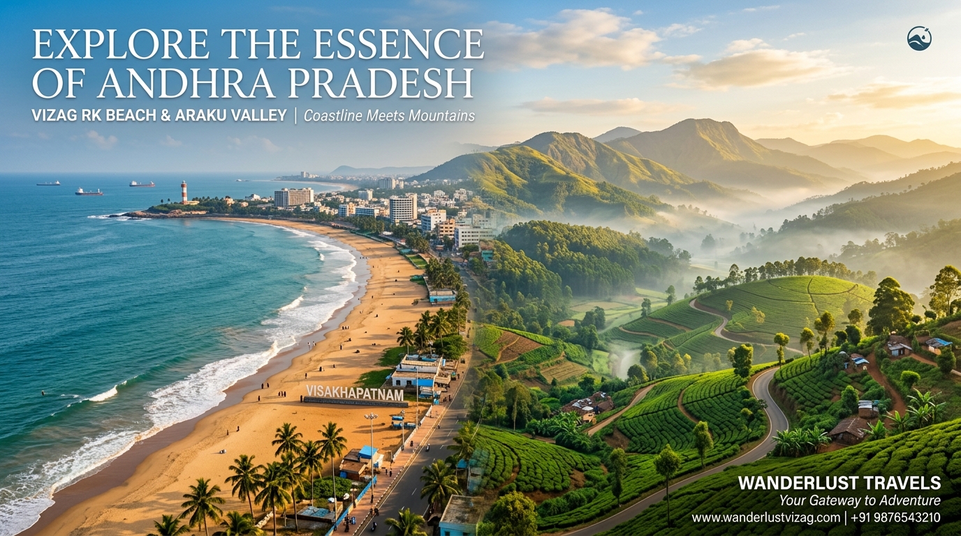 Vizag & Araku Valley Coastal Winter Escape: 5 Nights 6 Days Coffee Hills & Beach Tour
